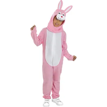 Karnevalový kostým HeliumKing Dětský kostým - Růžový Zajíc Velikost - děti: XL: 135 - 152 cm