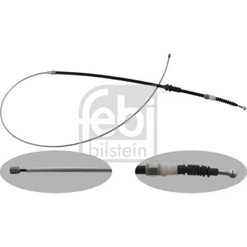 Lanko parkovací brzdy Tažné lanko, parkovací brzda FEBI BILSTEIN 37218