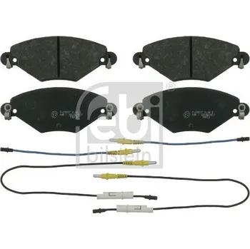 Brzdová destička Sada brzdových destiček, kotoučová brzda FEBI BILSTEIN 16417