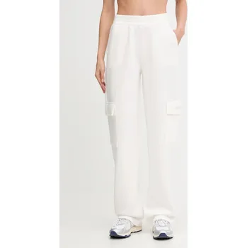 Tepláky Guess CECILIA béžová barva, s aplikací, V4BB12 K7UW2 V4BB12.K7UW2 01D, vel. XL