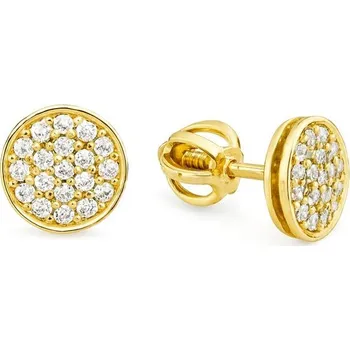 Náušnice Zlaté náušnice s brilianty 0,11ct