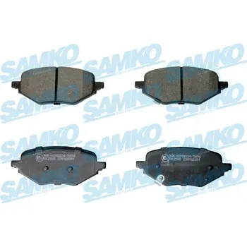 Brzdová destička Sada brzdových destiček, kotoučová brzda SAMKO 5SP2351