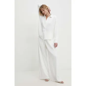 Dámské kalhoty Kalhoty Answear.LAB 22217jp.ijs bílá 00X, vel. L