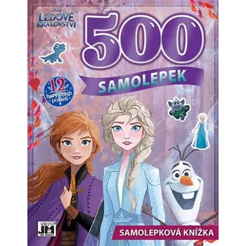 Bystrá hlava 500 samolepek - Ledové království