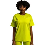 Dámské tričko GymBeam Strix Women‘s Lunar Oversized Tee Chartreuse L