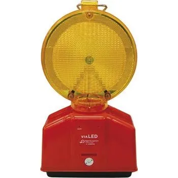 LED stvební světlo žluté/žluté objektiv s blikajícím nebo stálým světlem