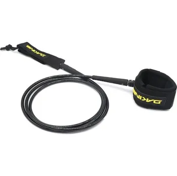 Vodítko na surfování DK Brand 2,7 m TPU 7 mm rovné lano na nohy surfovací vodítko 6–9 stop příslušenství pro surfovací prkno a windsurfing žlutá