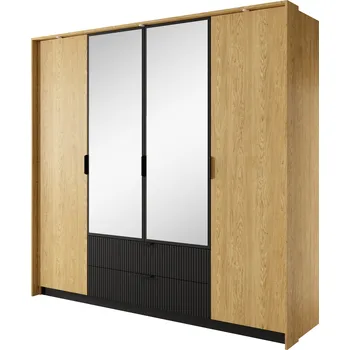 Laski Šatní skříň Baltic 220 LED osvětlení: Bez LED osvětlení