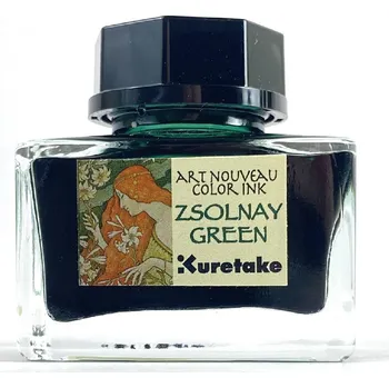Kuretake univerzální inkoust Art Noveau, Zsolnay Green