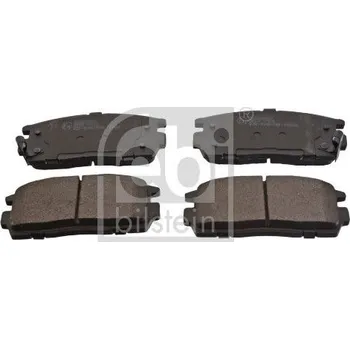 Brzdový systém Sada brzdových destiček, kotoučová brzda FEBI BILSTEIN 16631