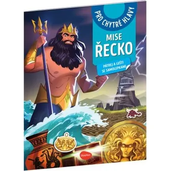 Bystrá hlava Mise Řecko - Pátrej a lušti se samolepkami - Amstramgram