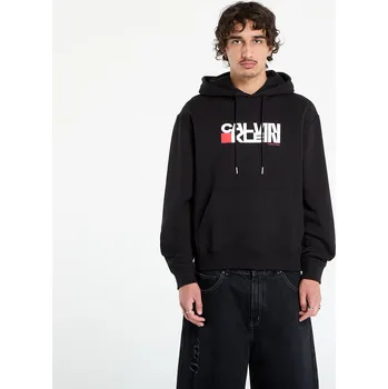 Pánská mikina Mikina Calvin Klein Jeans LS Terry Sweatshirt Black S