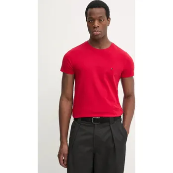 Pánská móda Tričko Tommy Hilfiger MW0MW10800 červená 33E, vel. XL