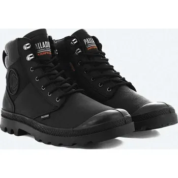 Pánské tenisky Boty Palladium Pampa Shield Wp+ Lth pánské, černá barva 76844.008.M 99X, EUR 36