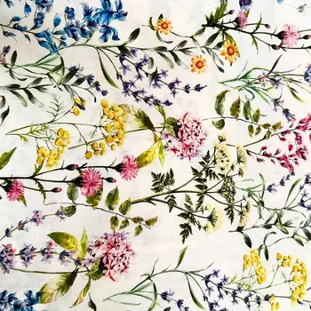 Rumitex Bavlněná látka, cena za 1 metr, šíře 150 cm, LOUKA