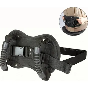 Zabezpečení motocyklu Madla pro spolujezdce na motocykl Bezpečnostní pás s úchyty pro děti a menší osoby Univerzální držák na pas řidiče