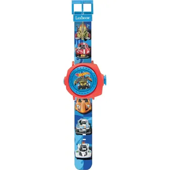 Hodinky Lexibook Digitální promítací hodinky - Hot Wheels