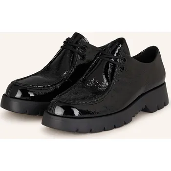 Dámská obuv Högl Dámské Lakované Šněrovací Boty, černá, 34,5