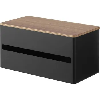 Držák na ručník Zásobník na roli kuchyňských utěrek Rin 1644, černý