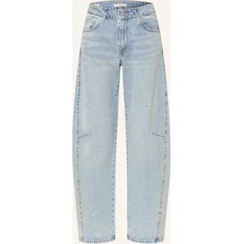 Dámské džíny Levi's® Dámské Barrel Džíny Dad S Ozdobnými Kamínky, 07 med...
