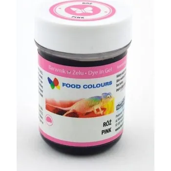 Potravinářské barvivo Gelová barva (Pink) růžová 35 g Food Colours