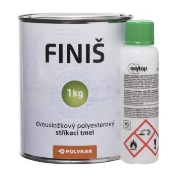 Tmel Polykar Finiš stříkací tmel 1 kg