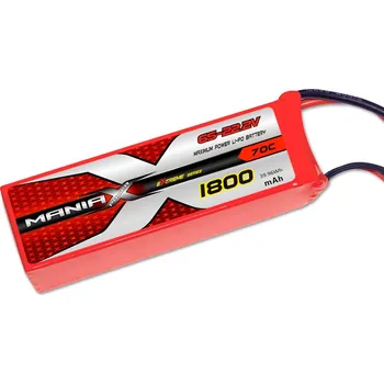 RC model letadla ManiaX Lipol 22.2V 1800mAh 70C