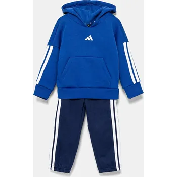 Kojenecká tepláková souprava adidas modrá barva, JD6485 57X, vel. 68