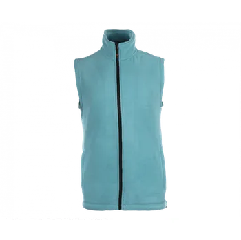 Dámská vesta Fleecová vesta tyrkysová, 2XL