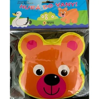 Leporelo Hurá do vany - MEDVÍDEK maňásek do vany