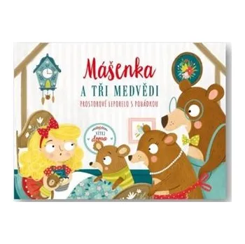 Leporelo Mášenka a tři medvědi - prostorové leporelo