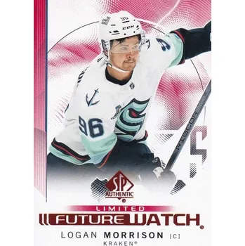 Sběratelská karetní hra insert RC karta LOGAN MORRISON 24-25 SP Authentic Future Watch Limited Red číslo 136