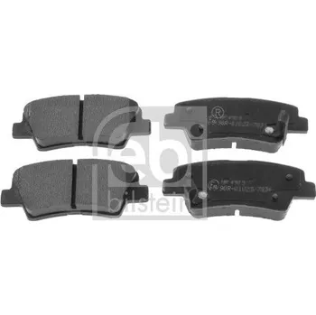 Brzdová destička Sada brzdových destiček, kotoučová brzda FEBI BILSTEIN 116336