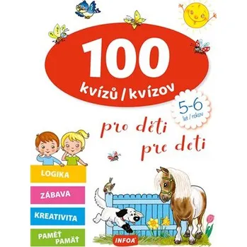 Předškolní výuka 100 kvízů pro děti (5-6 let)