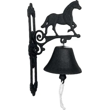 Zvon k vratům HKM litinový černý