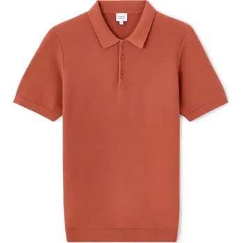 Pánské tričko Celio Polo tričko pique Lecombi 1162571 Oranžová S