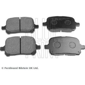 Brzdový systém Sada brzdových destiček, kotoučová brzda BLUE PRINT ADT34290