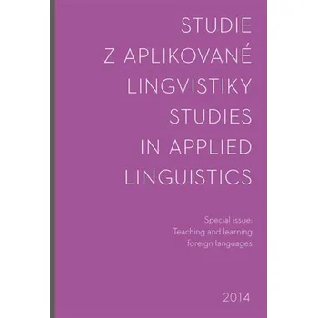 Studie z aplikované lingvistiky 2014 -special