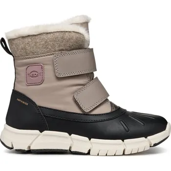 Dívčí sněhule Dětské Sněhule GEOX J FLEXYPER GIRL B AB J46APC-054FU-C0533J – Béžová 35