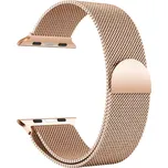 Milánský tah pro Apple Watch zlato-růžový 38/40/41 mm