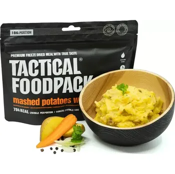 jídlo na cestu Tactical Foodpack Bramborová kaše s kuřecím, mrkví a petrželkou Standardní