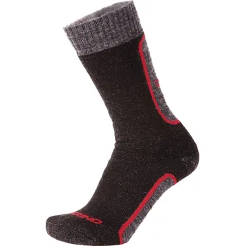 Pánské ponožky Duras Natron anthracite-red merino zimní ponožky Velikost: 35-37