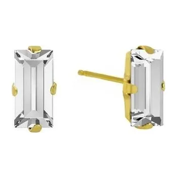 Náušnice Stříbrné zlacené náušnice Victoria Cruz A3661-07DT