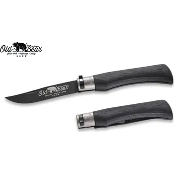 kapesní nůž Kapesní nůž Antonini OldBear 9303/23_MNK černá nerezová čepel s PTFE,černá dřevěná rukojeť