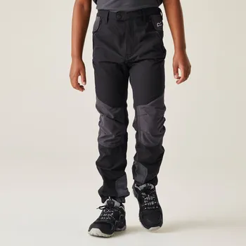 Dětské kalhoty Regatta TECH MOUNTAIN černá 134-140