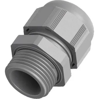 kabelová chránička Plastová kabelová vývodka, PG 36, RAL 7035 - Plastová kabelová vývodka