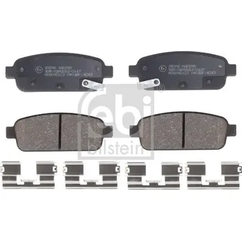 Brzdová destička Sada brzdových destiček, kotoučová brzda FEBI BILSTEIN 16894
