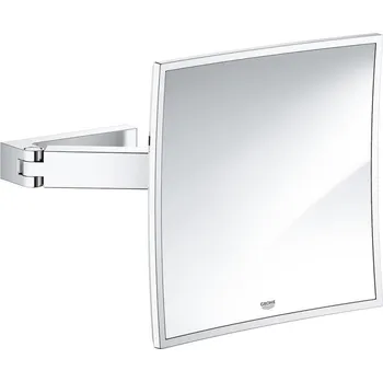 Koupelnové svítidlo GROHE 40808000 - Kosmetické zrcátko SELECTION CUBE 22,3 × 22,3 cm lesklý chrom