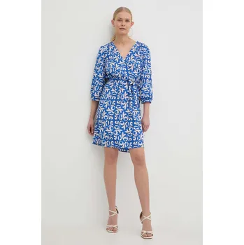 Dámské šaty Šaty Morgan RORIANE RORIANE.MULTICO modrá 05A, vel. 38