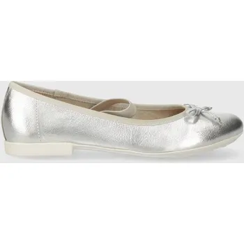 Dámské baleríny Dětské balerínky Geox stříbrná barva J4555D.00044.28.35 SLV, EUR 35
